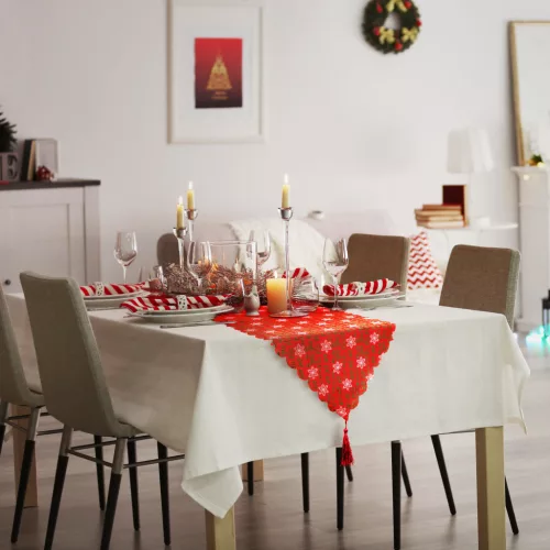 Family 58535F Karácsonyi asztalterítő futó - 180 x 35 cm