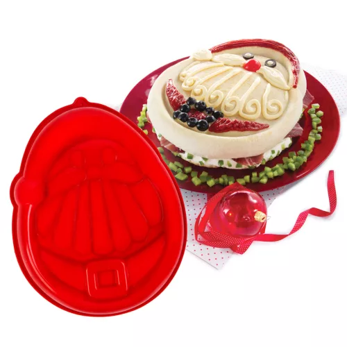 Family 58766 Szilikon sütőforma - Mikulás - 24 x 30 x 4,5 cm