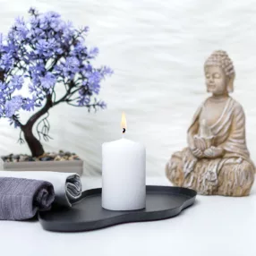 Vog&Arths 58807D Gyertya - fehér, illatmentes - 130 g