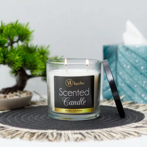 Vog&Arths 58812A Illatgyertya - "bársonyos hópelyhek" - 350 g