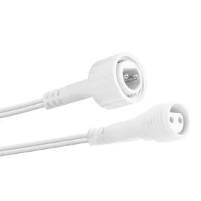   Family 58903 Toldókábel - LED-es fényfüzérekhez - IP44 - 5 m - fehér