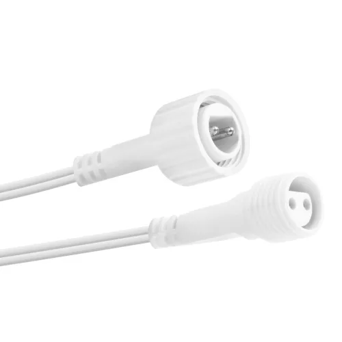 Family 58903 Toldókábel - LED-es fényfüzérekhez - IP44 - 5 m - fehér