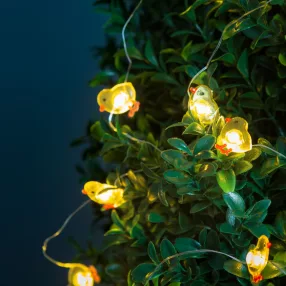   Family 58923A LED fényfüzér - csibe - 2 m - 20 LED - 2 x AA