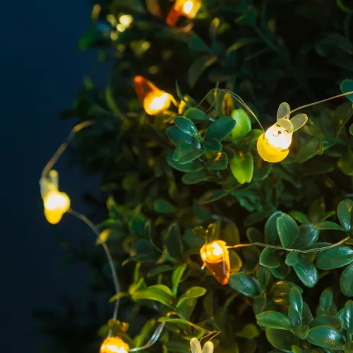 Family 58923B LED fényfüzér - nyuszi és répa - 2 m - 20 LED - 2 x AA