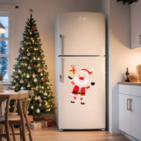   Family 58963A Karácsonyi hűtőmágnes - összeállítható Mikulás - 40 x 25 cm