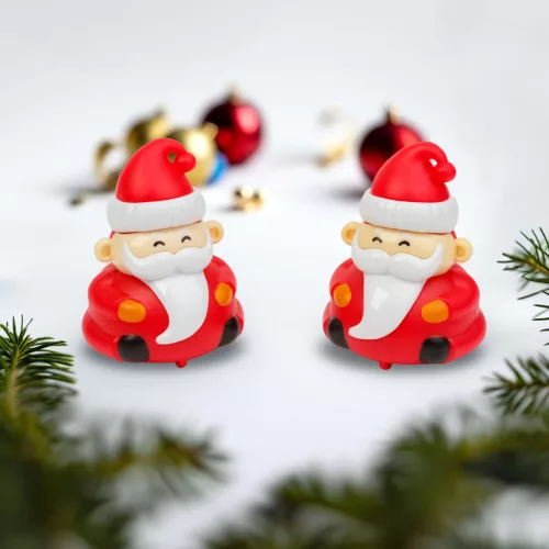 Family 58971A Felhúzható guruló Mikulás - 6 x 5 x 4 cm - 2 db / csomag