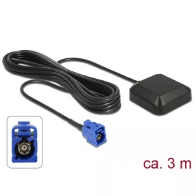   Navilock GNSS GALILEO GPS antenna NL-69AT Falra C Buchse 3 m Navilock