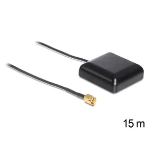   Navilock GNSS GPS antenna NL-200AA SMA Stecker 15 m nagy nyereségű Navilock