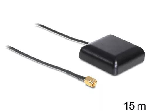 Navilock GNSS GPS antenna NL-200AA SMA Stecker 15 m nagy nyereségű Navilock