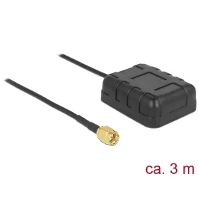   Navilock GNSS Beidou+GPS antenna NL-290BG SMA csatlakozó 3 m Navilock