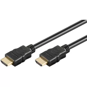   Goobay 61162 High Speed HDMI 2.0 - HDMI 2.0 Kábel 7.5m - Fekete