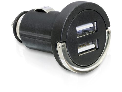 Navilock táp DC > 2 x USB A