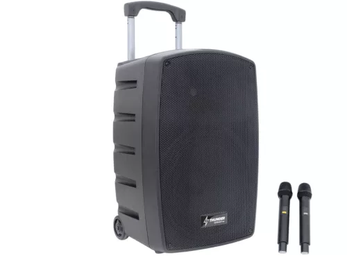 Thunder HLR-15 (15") 1000W akkumulátoros hordozható hangfal (2xMik + MP3 + TWS Bluetooth)