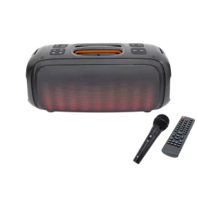   Thunder Smartbuy SBS-5560 140W hordozható party hangfal (USB/micro SD/BT/FM) + LED fény