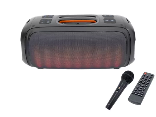 Thunder Smartbuy SBS-5560 140W hordozható party hangfal (USB/micro SD/BT/FM) + LED fény