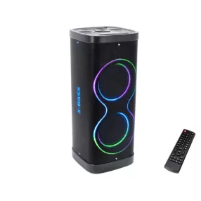  Thunder XBASS-31 500W hordozható party hangfal (USB/micro SD/BT/FM) + LED fény