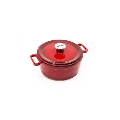 Noral 66667002 Öntöttvas lábas zománc bevonattal, 3,8 l, 24×12 cm