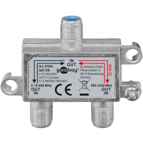 Goobay 67054 F spliter 2400 MHz