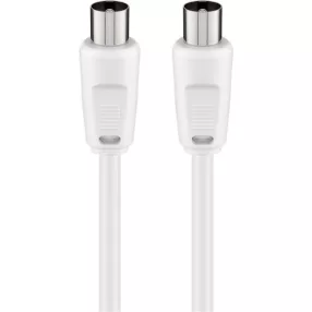 Goobay 68147 antenna koaxiális kábel, apa 2,5m