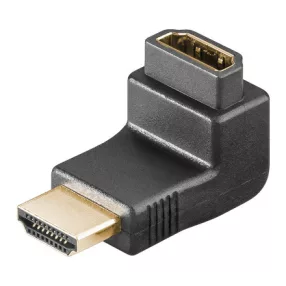 Goobay 68782 HDMI/HDMI derékszög adapter 90°-os