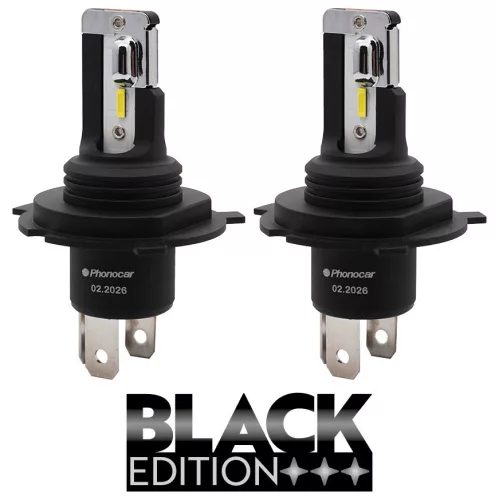 Phonocar 07552 LED autóizzó H4/H19 12V 25W 6000K IP65 CAN BUS 2db off-road/versenyhez