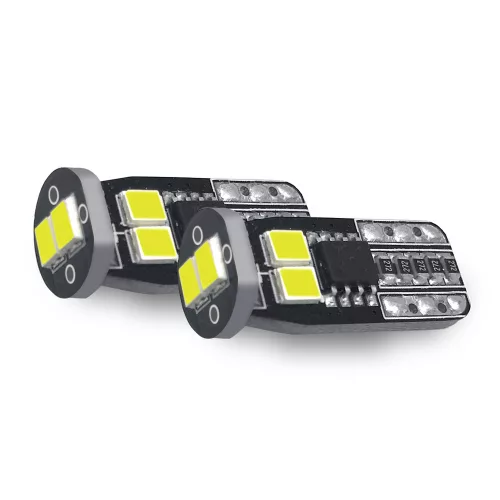 Phonocar 07710 Professzionális LED izzó W3W/W5W T10, 2,6W, 6000K, IP65, tiszta fehér fény, autós CAN BUS kompatibilitás