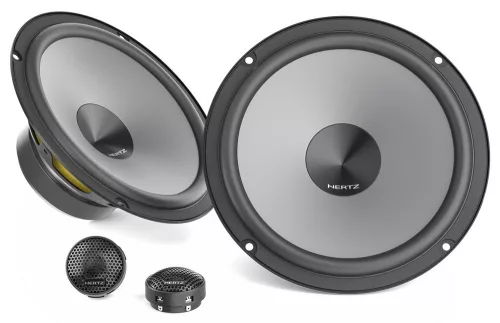 Hertz K 165 Prémium kétutas autóhangszóró szett 16,5 cm, 300 W, UNO sorozat, prémium V-cone technológia