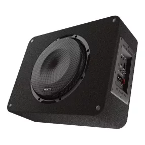   Hertz CBA 250 professzionális aktív mélynyomóláda 250 mm-es hangszóróval, 250 W RMS erősítővel, autós beépítéshez