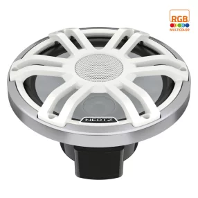  Hertz HMS 12 S4-LD-SW Vízálló hajós/motor/powersport 30cm-es LED-es mélynyomó fehér színben