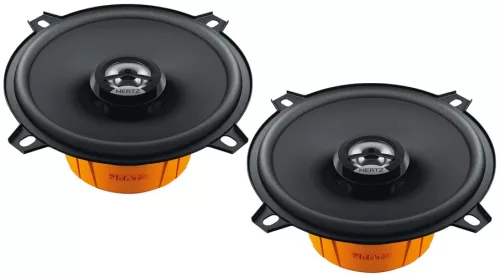 Hertz DCX 130.3 prémium kétutas koaxiális autóhangszóró 80W 13 cm neodímium mágnes Dieci sorozat