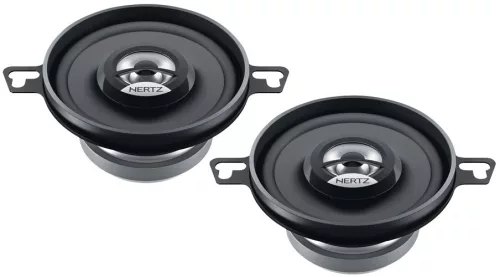 Hertz DCX 87.3 prémium kétutas koaxiális autóhangszóró 60 W, 8,7 cm, Dieci sorozat, 4 Ohm, neodímium mágnes