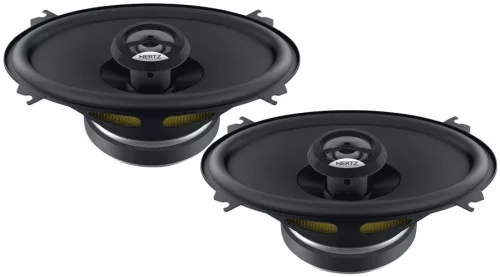 Hertz DCX 460.3 prémium kétutas koaxiális autóhangszóró 80W 9x15 cm, Dieci sorozat, 4 Ohm, neodímium mágnes