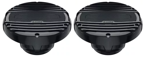 Hertz HMX 6.5-TC Vízálló kétutas 16,5 cm-es koax hangszóró, fekete színben
