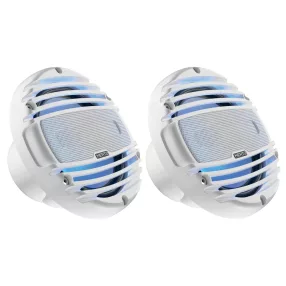   Hertz HMX 6.5-LD-TW Vízálló kétutas 16,5 cm-es koax hangszóró, fehér színben, LED világítással