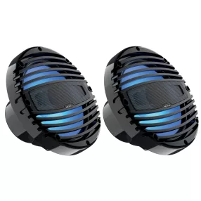   Hertz HMX 8 LD-TC Vízálló kétutas 20 cm-es koax hangszóró, fekete színben, LED világítással