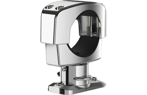 Hertz HTX CLAMP.1 torony hangszóró tartó konzol 38-76 mm rögzítési átmérő, rozsdamentes kivitel