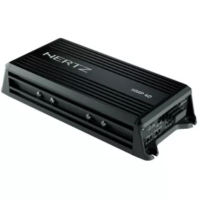   Hertz HMP 4D hajós/motoros/powersport 4 csatornás erősítő IP64 minősítéssel, 4x50W/4 Ohm, 4x65W/2 Ohm