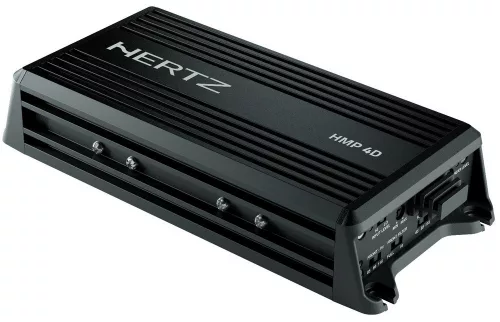 Hertz HMP 4D hajós/motoros/powersport 4 csatornás erősítő IP64 minősítéssel, 4x50W/4 Ohm, 4x65W/2 Ohm
