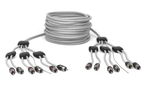 Hertz HMLC6 13 Hertz 6 csatornás RCA kábel kiváló jelátvitellel, tengeri környezetre tervezve.