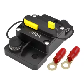   Hertz HMCB 300A automata áramkör-megszakító IP67 védelemmel, tengerészeti minősítés, 300A, csavaros rögzítés