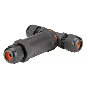 Goobay 81286 Vízálló T-idomú csatlakozó, IP68