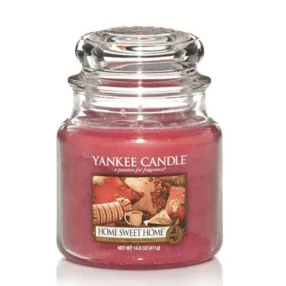  Yankee Candle Yankee gyertya HOME SWEET HOME Közepes gyertya 411 g
