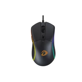   Dareu A960 vezetékes gamer egér, RGB, 800-18000 DPI, fekete