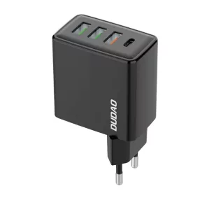   Dudao A5HEU 3x USB-A / USB-C Hálózati töltő - Fekete (20W)