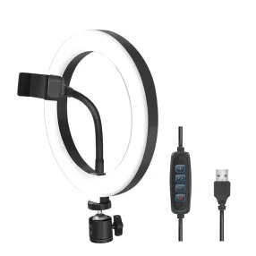 Logilink LED körfény okostelefonhoz, fekete (AA0151)