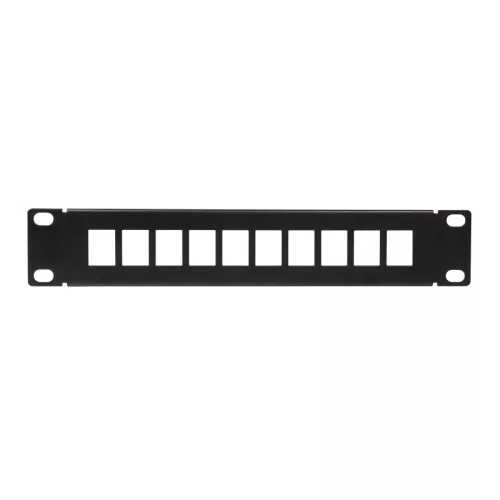 Logilink 10" Keystone összekötő panel, fekete (ACT108)