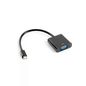   LANBERG DISPLAYPORT MINI(M) 1.2->VGA(F) ADAPTER KÁBEL 20CM FEKETE