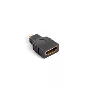 LANBERG HDMI(F)->HDMI MICRO(M) ADAPTER FEKETE