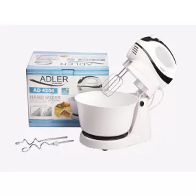 Adler AD4206 Tálas Mixer, Fekete
