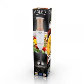 Adler AD4616 500W 2-fokozatos fehér botmixer